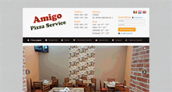 Desktop Screenshot of amigopizza.ro